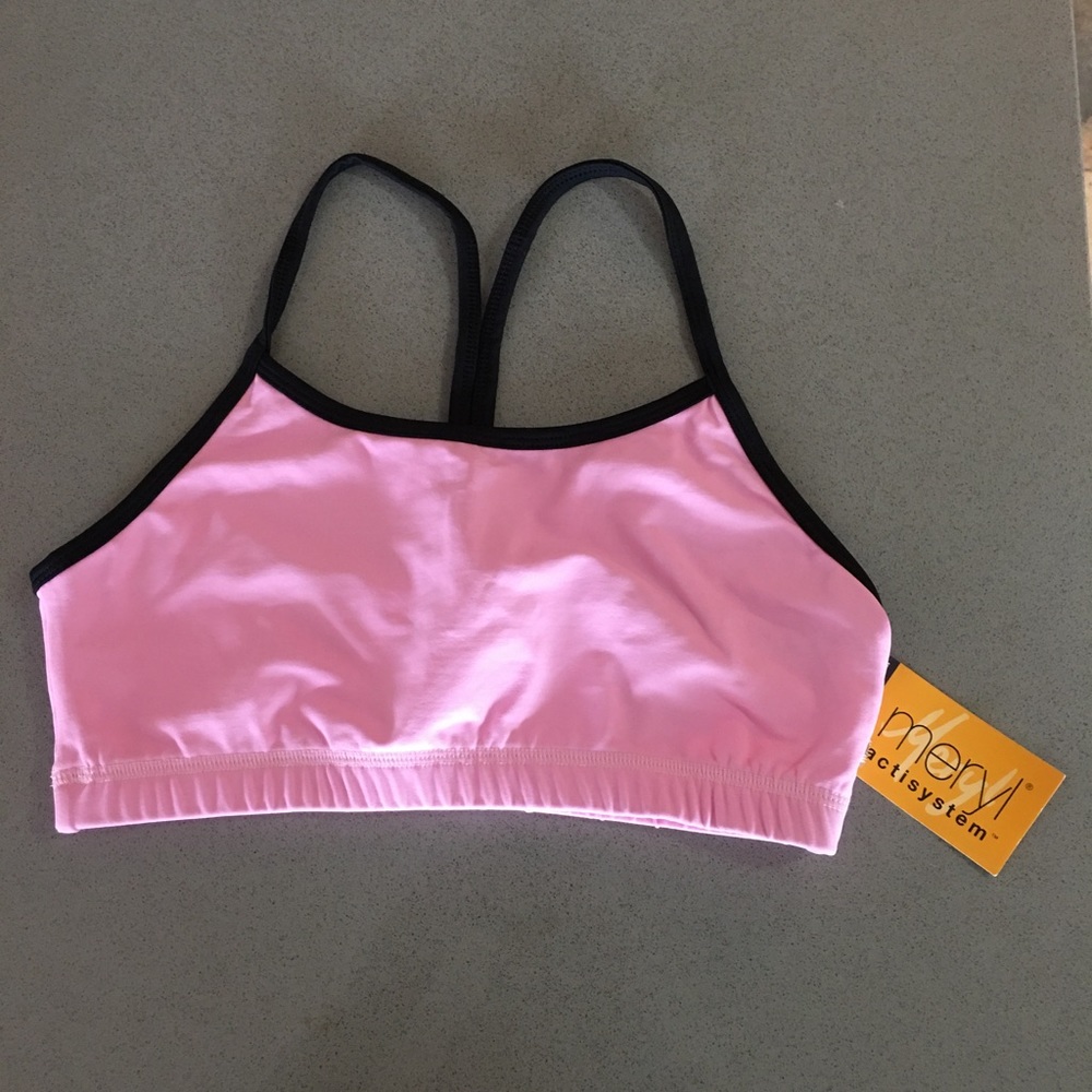 24 Hour Fitness - Meryl Actisystem Razorback Sports Bra. NWT